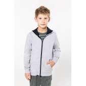 Kindersweatvest met capuchon