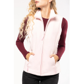 Bodywarmer van microfleece dames